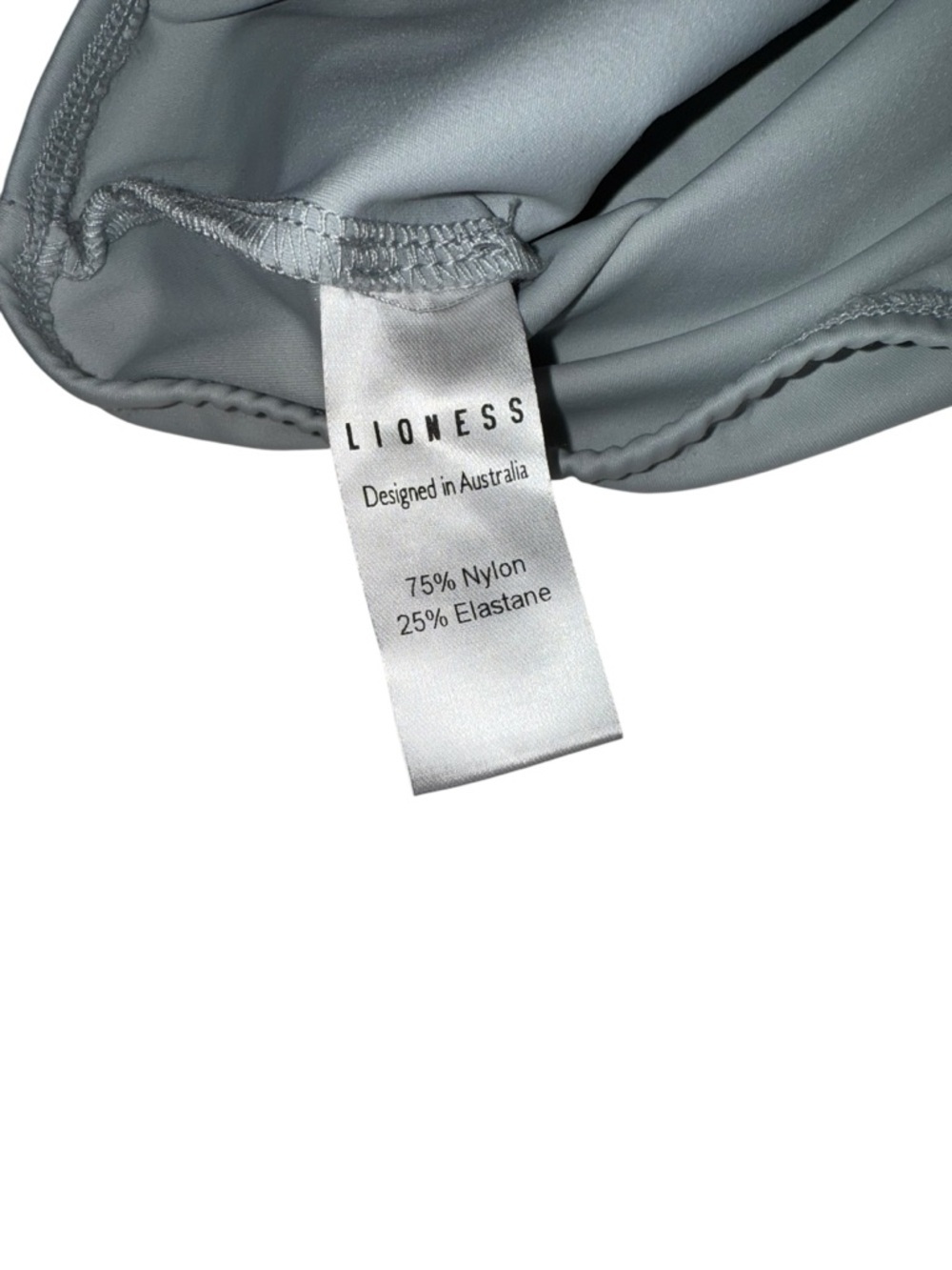 Lioness Coco Capri Light “Smoke” Gray Cropped Bow-Accent Capri Pants Size XL - Picture 10 of 10